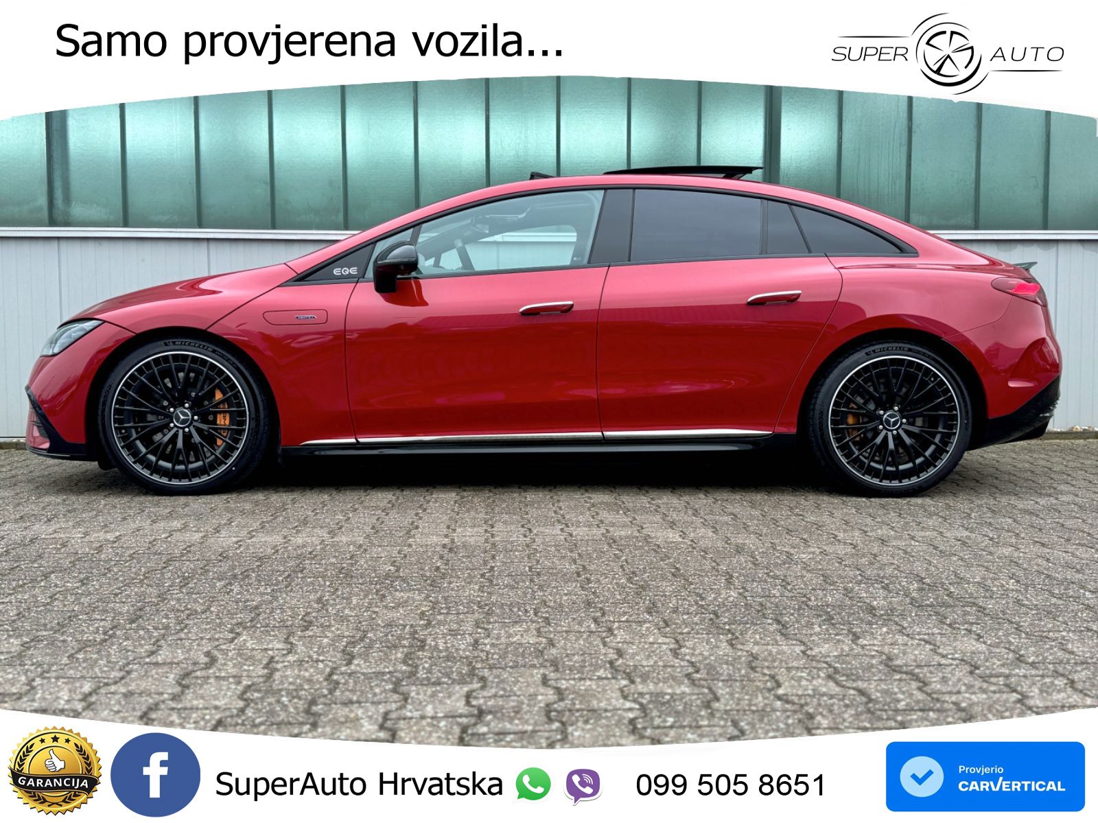 Mercedes EQE AMG 53 100 kWh (625 KS) 4MATIC+ LED+GR SJED+ACC