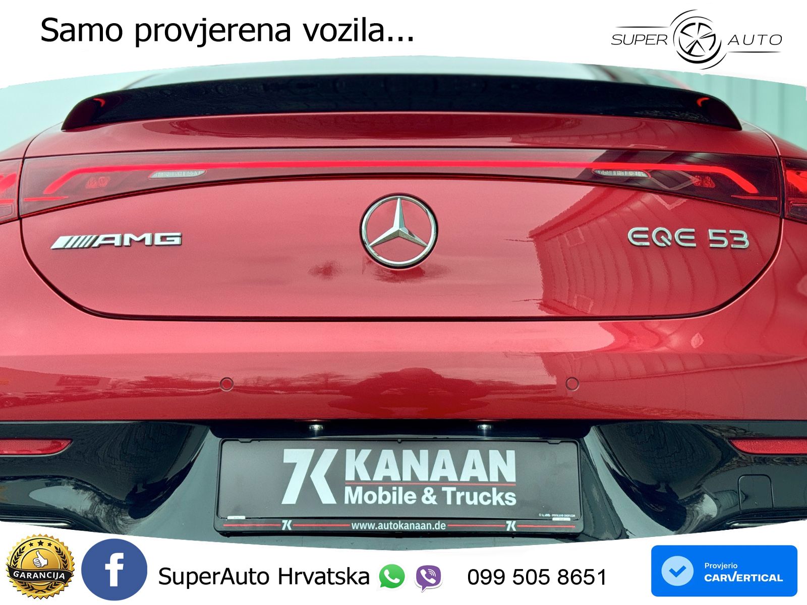 Mercedes EQE AMG 53 100 kWh (625 KS) 4MATIC+ LED+GR SJED+ACC