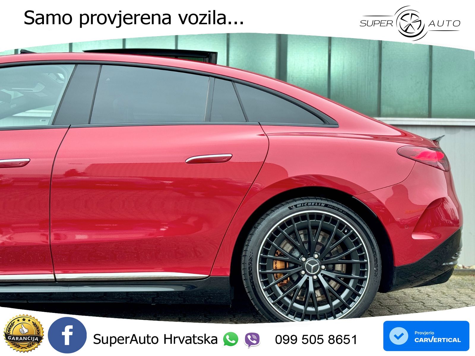 Mercedes EQE AMG 53 100 kWh (625 KS) 4MATIC+ LED+GR SJED+ACC