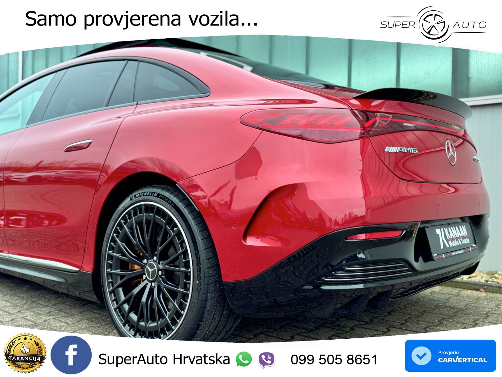 Mercedes EQE AMG 53 100 kWh (625 KS) 4MATIC+ LED+GR SJED+ACC