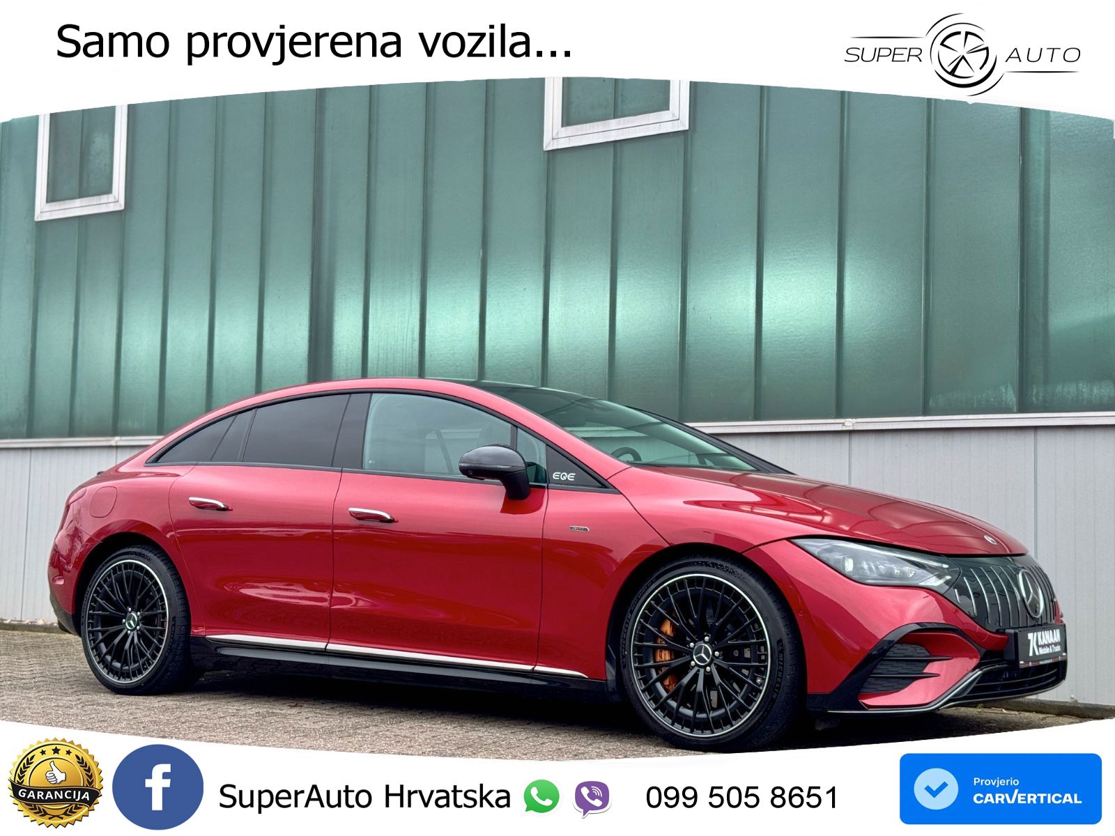 Mercedes EQE AMG 53 100 kWh (625 KS) 4MATIC+ LED+GR SJED+ACC