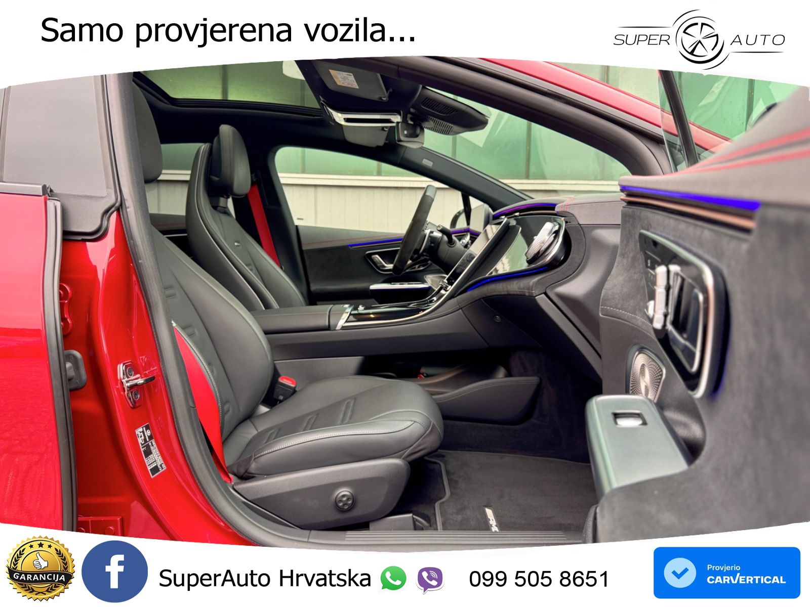 Mercedes EQE AMG 53 100 kWh (625 KS) 4MATIC+ LED+GR SJED+ACC