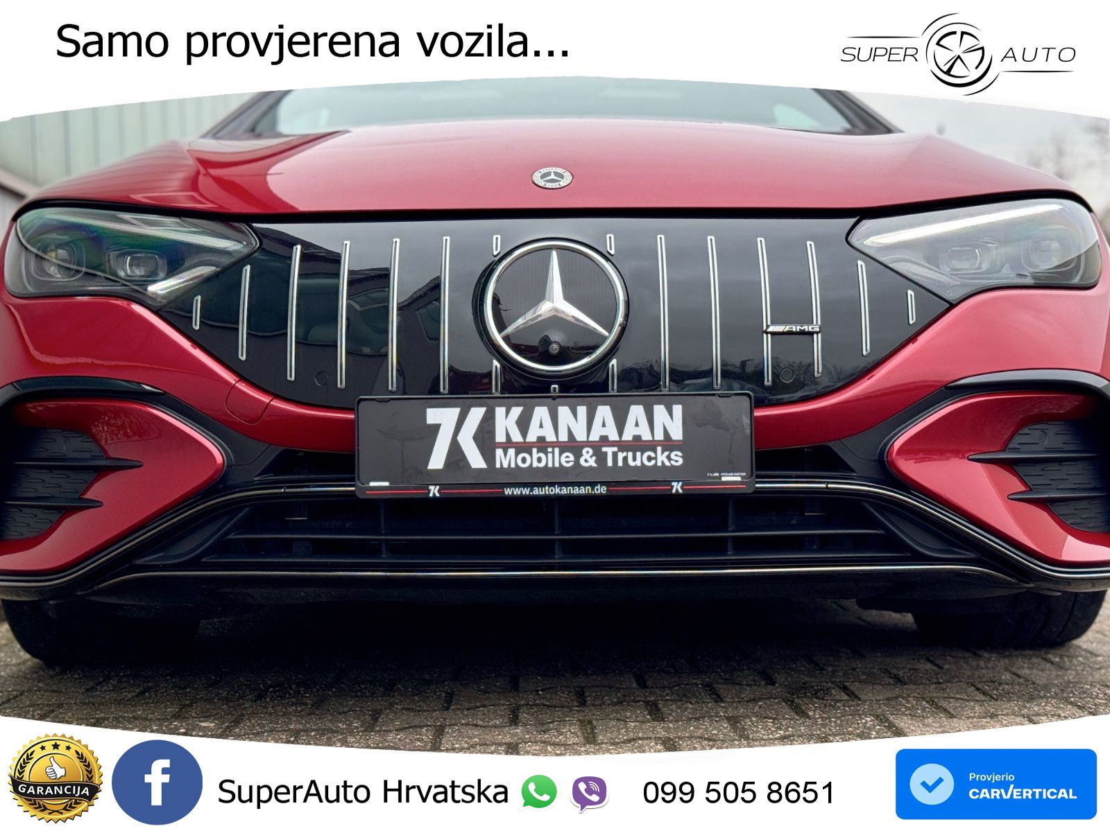 Mercedes EQE AMG 53 100 kWh (625 KS) 4MATIC+ LED+GR SJED+ACC