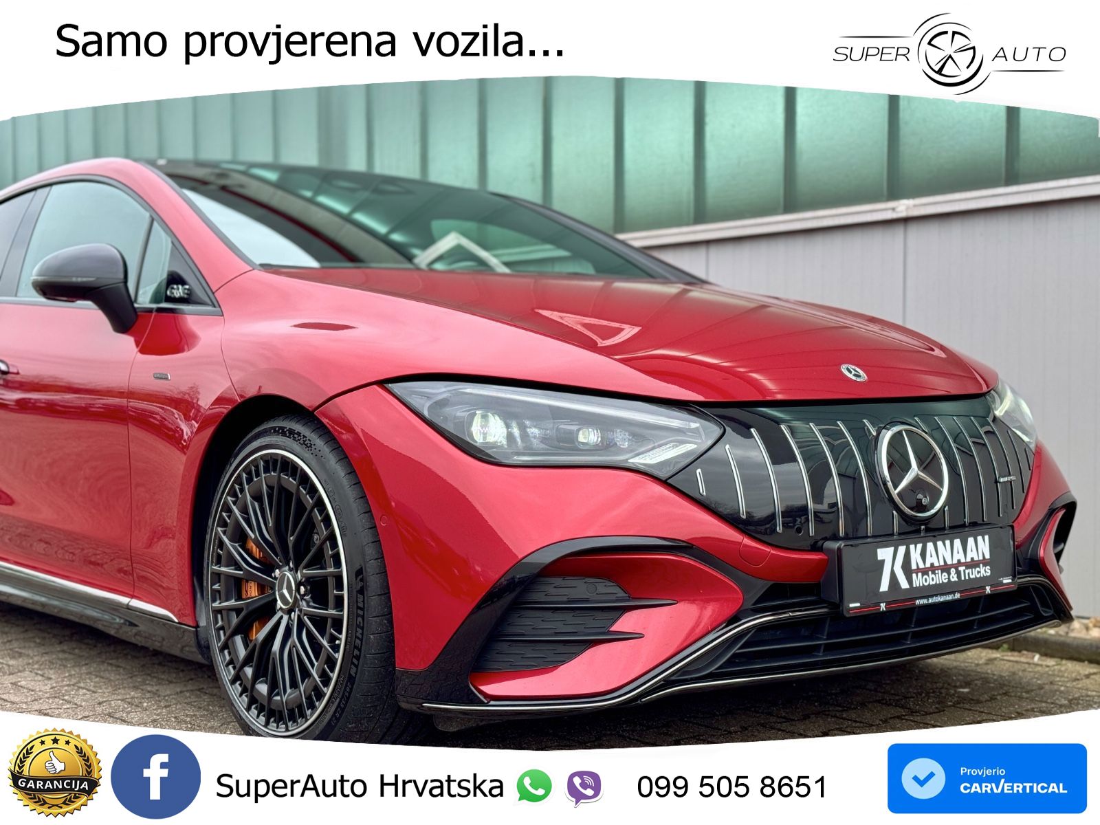 Mercedes EQE AMG 53 100 kWh (625 KS) 4MATIC+ LED+GR SJED+ACC