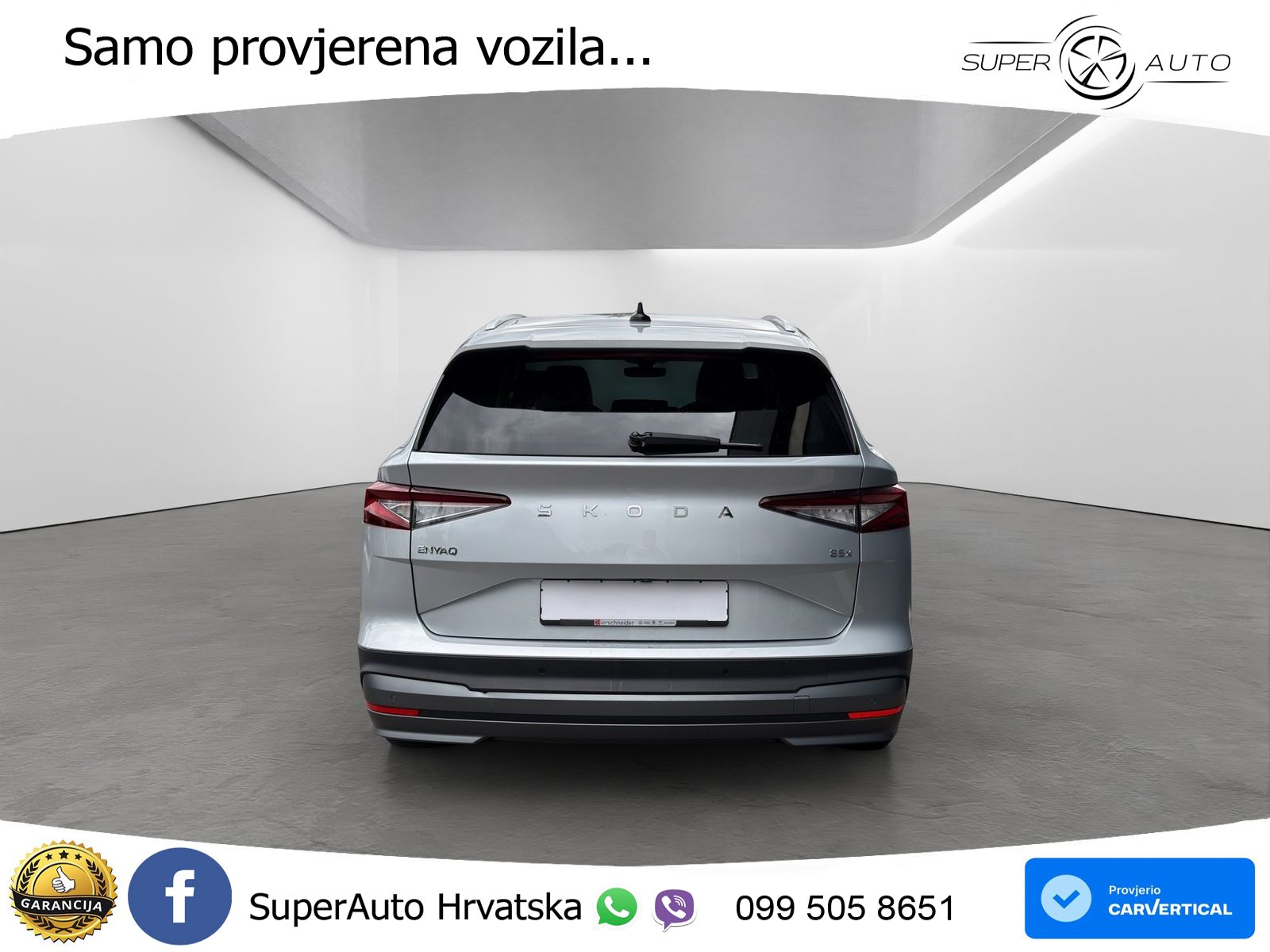 Škoda Enyaq iV 85x 82 kWh (286 KS) AWD