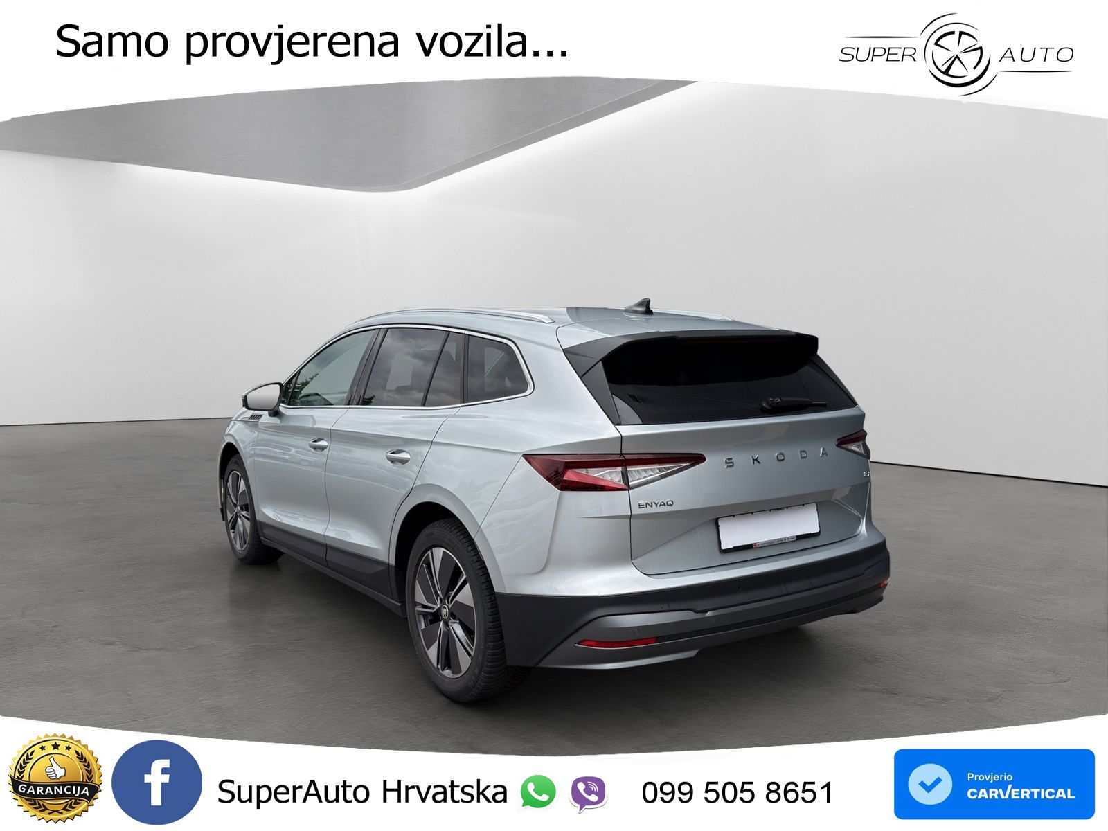 Škoda Enyaq iV 85x 82 kWh (286 KS) AWD
