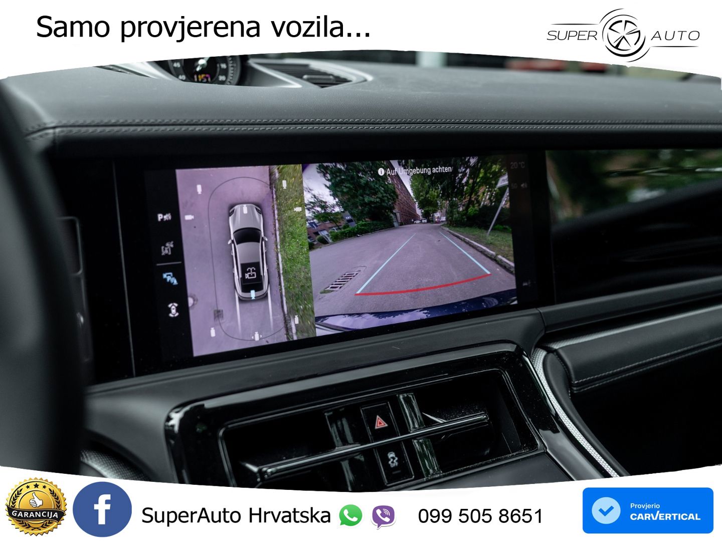 Porsche Panamera 4 2.9 V6 (470 KS) E-Hybrid PDK ACC+HEAD+4xGR SJED+360+PANO