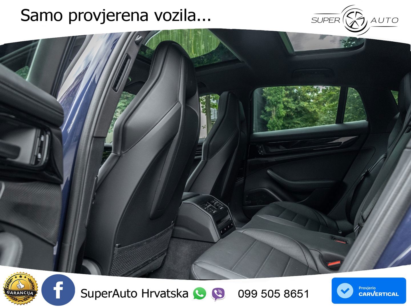 Porsche Panamera 4 2.9 V6 (470 KS) E-Hybrid PDK ACC+HEAD+4xGR SJED+360+PANO