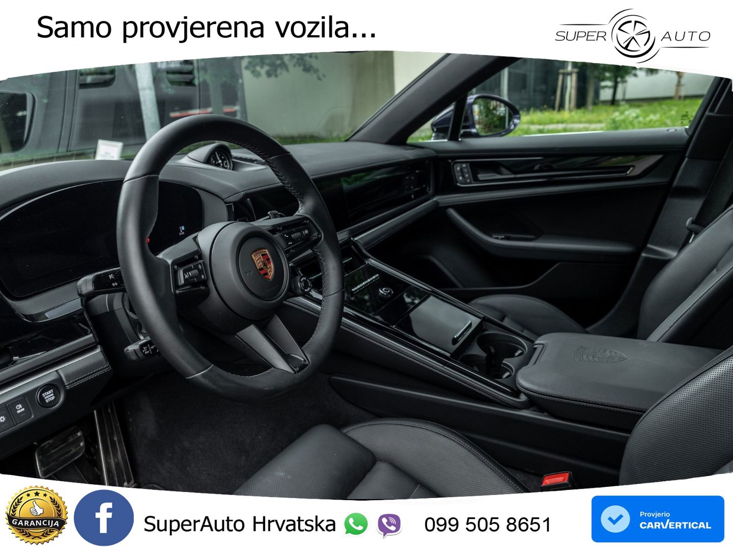Porsche Panamera 4 2.9 V6 (470 KS) E-Hybrid PDK ACC+HEAD+4xGR SJED+360+PANO