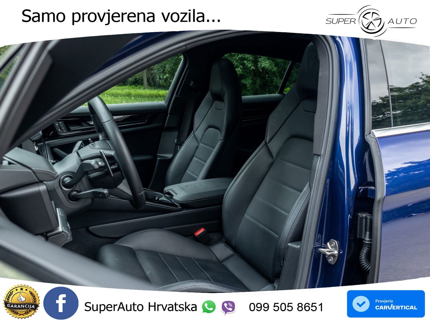 Porsche Panamera 4 2.9 V6 (470 KS) E-Hybrid PDK ACC+HEAD+4xGR SJED+360+PANO