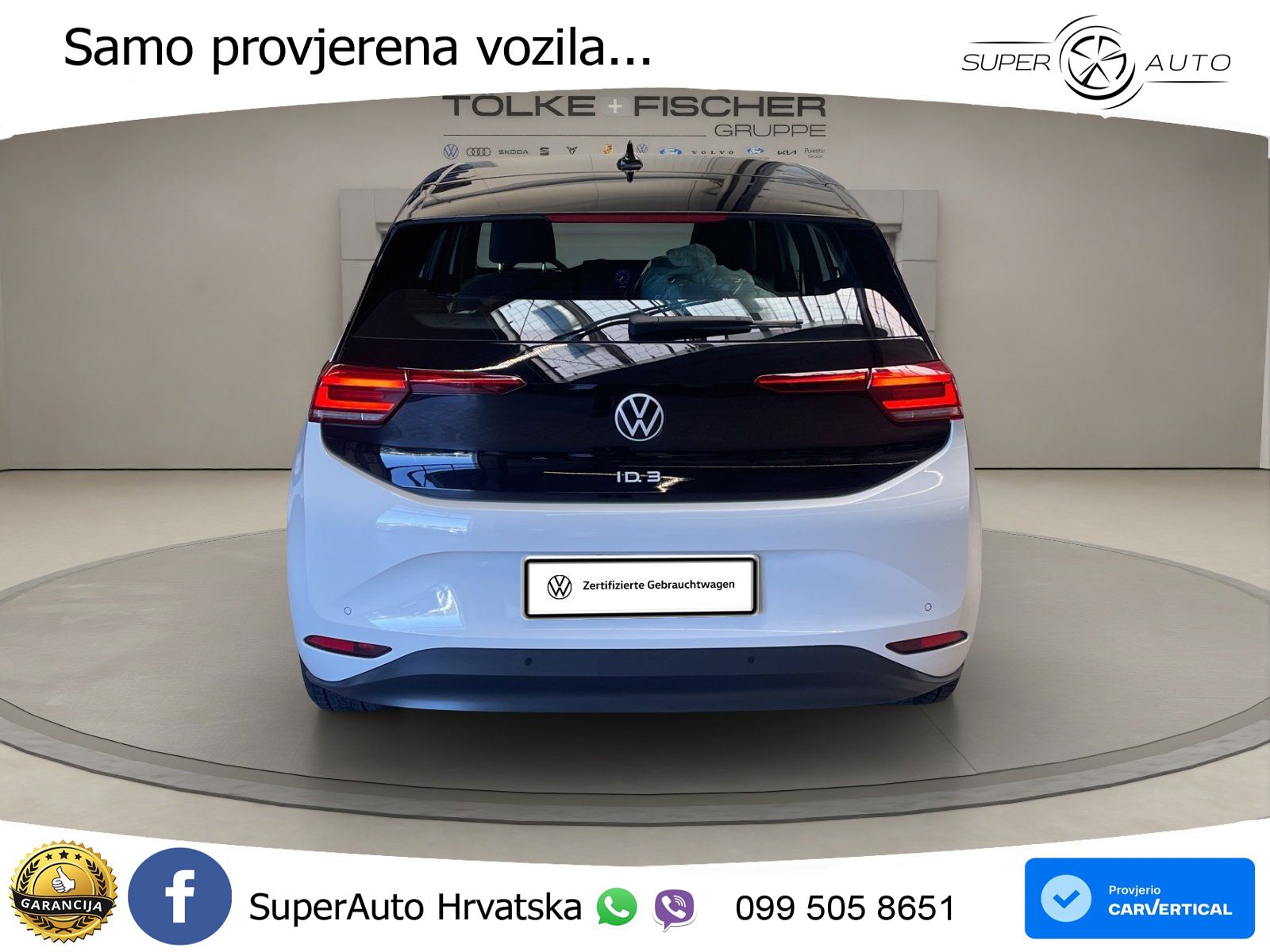 Volkswagen ID.3 Pro 62 kWh (204 KS) LED+GR SJED+ACC