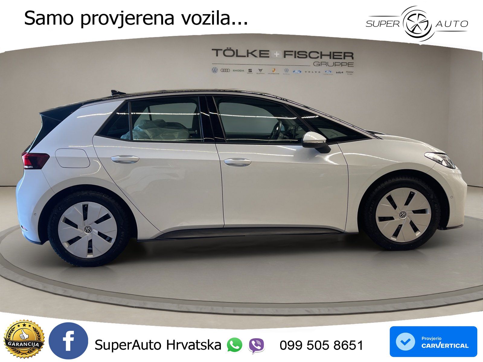 Volkswagen ID.3 Pro 62 kWh (204 KS) LED+GR SJED+ACC