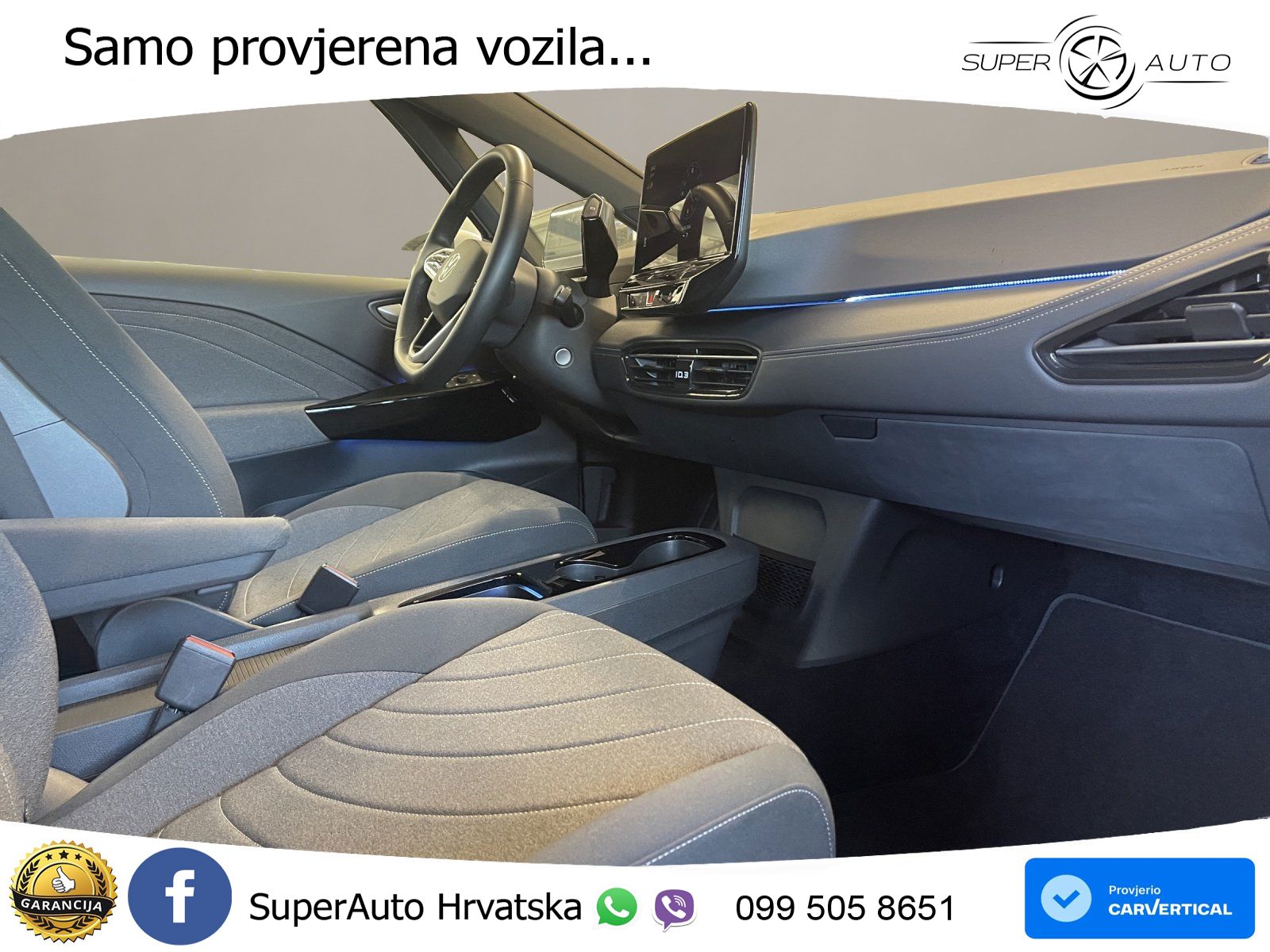 Volkswagen ID.3 Pro 62 kWh (204 KS) LED+GR SJED+ACC