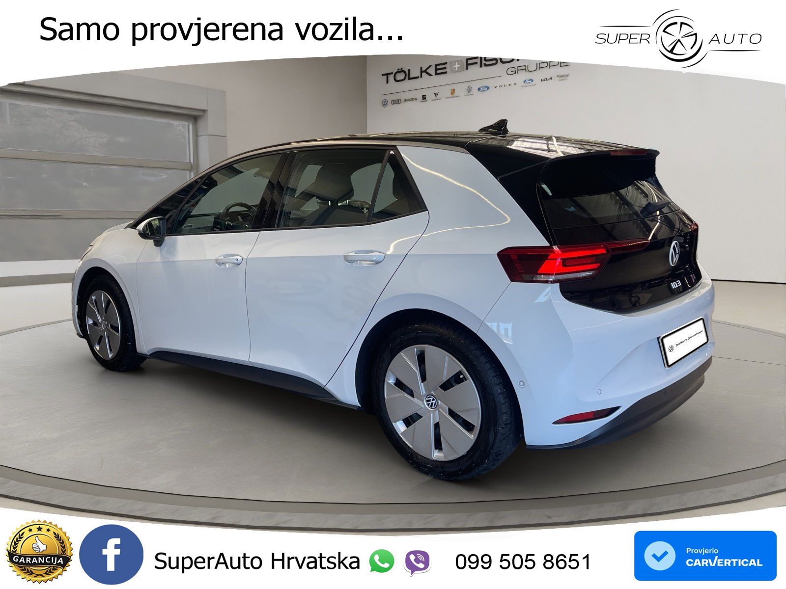 Volkswagen ID.3 Pro 62 kWh (204 KS) LED+GR SJED+ACC