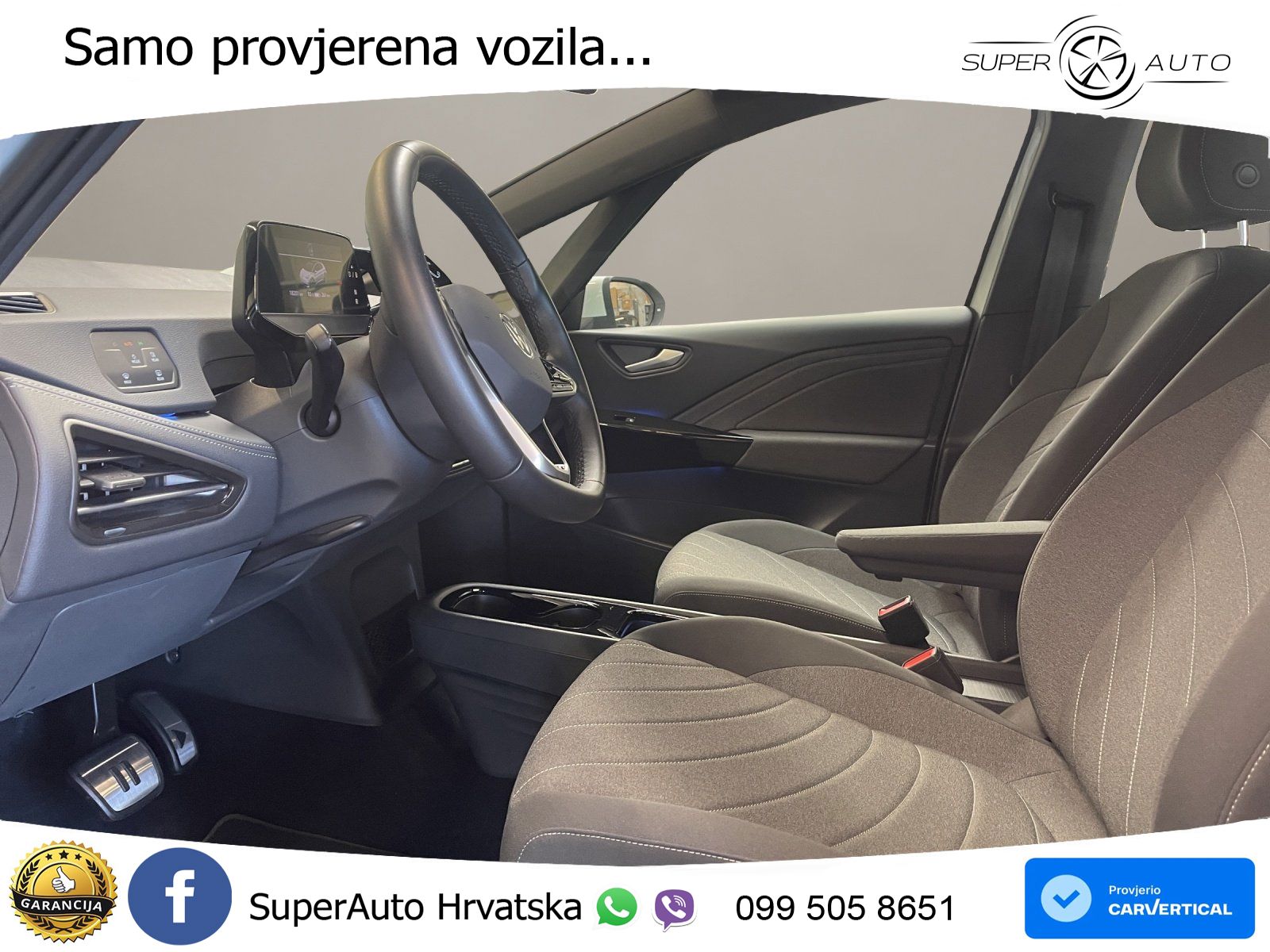 Volkswagen ID.3 Pro 62 kWh (204 KS) LED+GR SJED+ACC