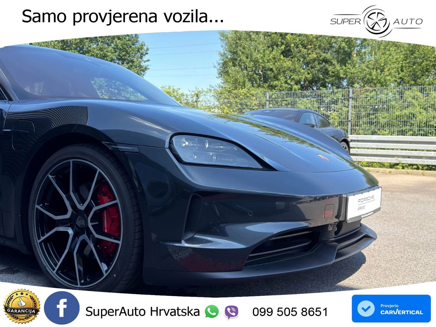 Porsche Taycan Sport Turismo 4S 105 kWh (598 KS)