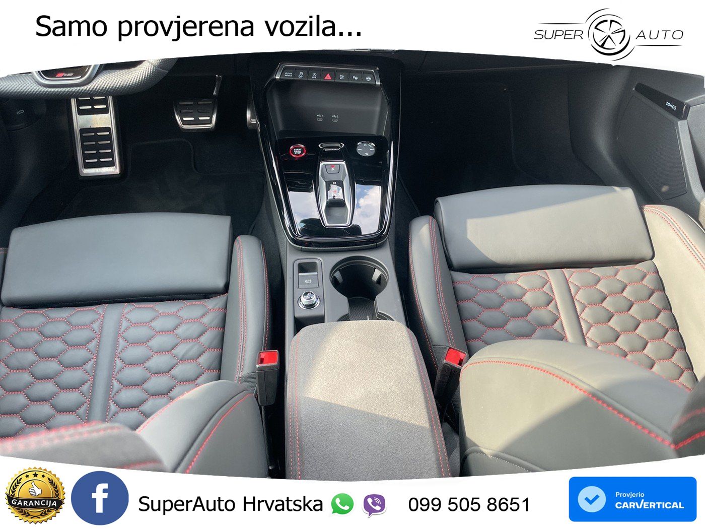 Audi RS3 Sedan 2.5 TFSI (400 KS) quattro S tronic LED+GR SJED+ACC