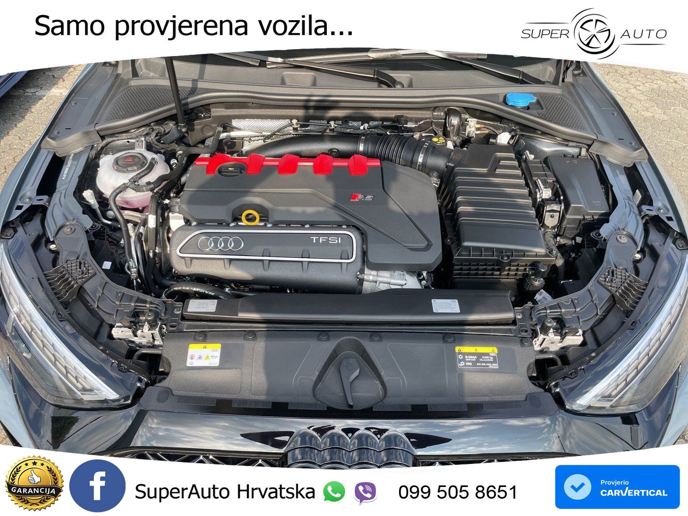 Audi RS3 Sedan 2.5 TFSI (400 KS) quattro S tronic LED+GR SJED+ACC