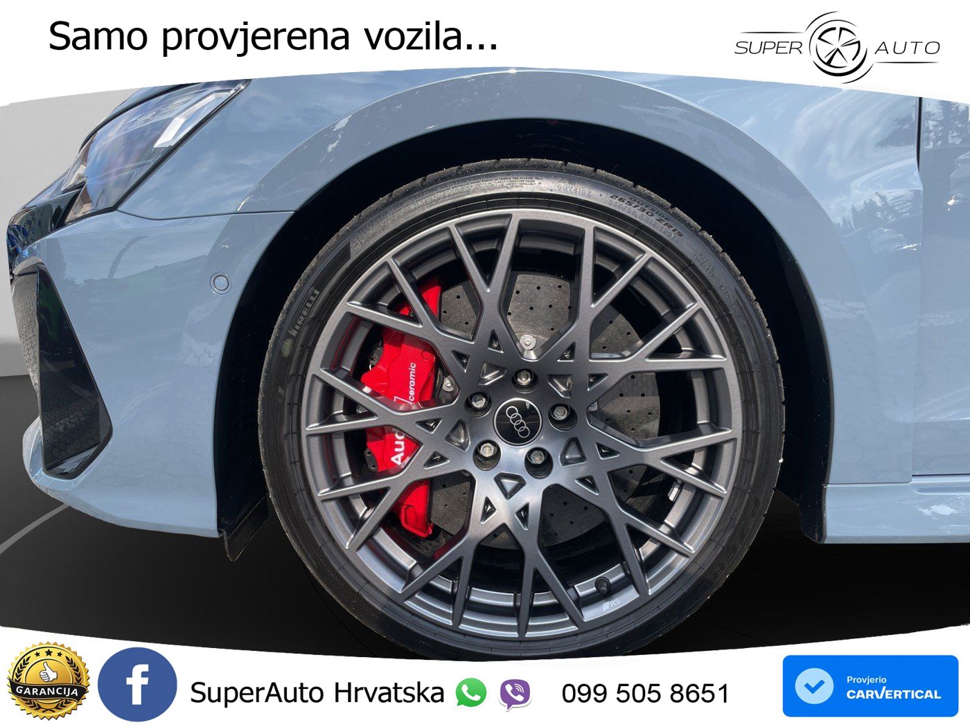 Audi RS3 Sedan 2.5 TFSI (400 KS) quattro S tronic LED+GR SJED+ACC