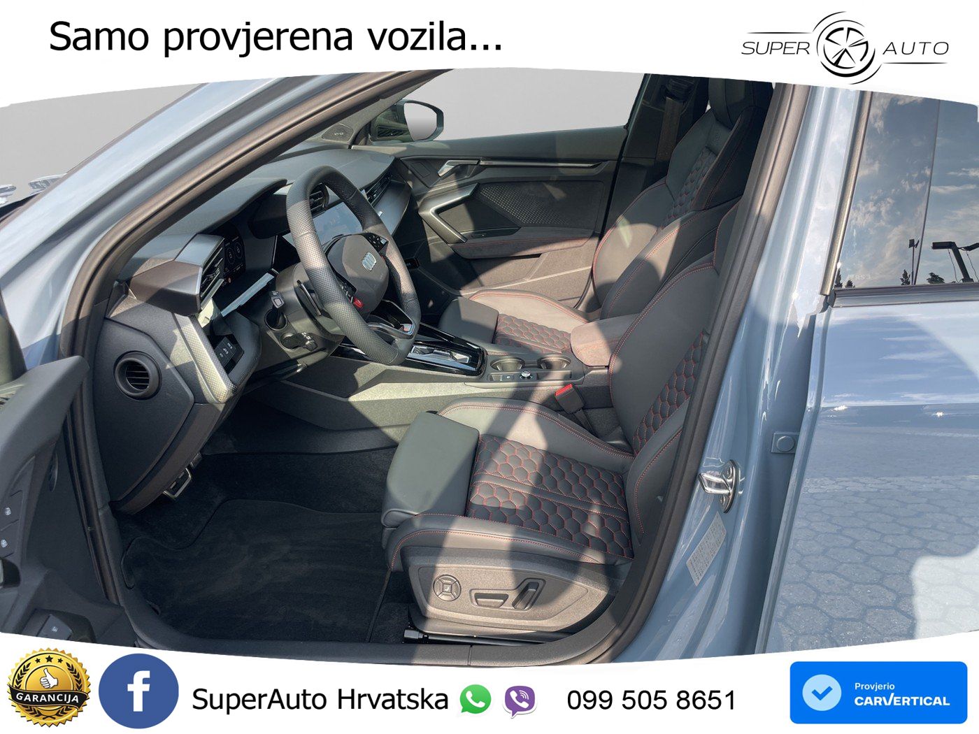 Audi RS3 Sedan 2.5 TFSI (400 KS) quattro S tronic LED+GR SJED+ACC