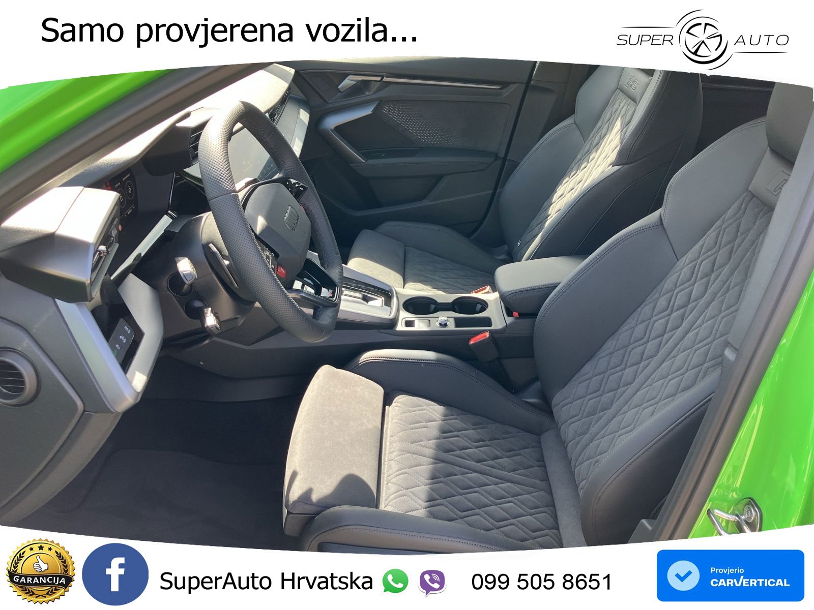 Audi RS3 Sedan 2.5 TFSI (400 KS) quattro S tronic LED+GR SJED+ACC