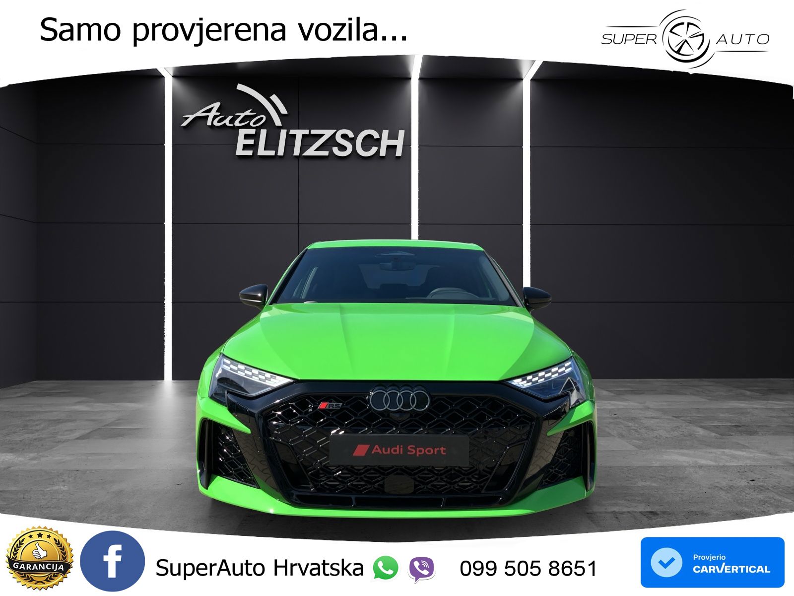 Audi RS3 Sedan 2.5 TFSI (400 KS) quattro S tronic LED+GR SJED+ACC