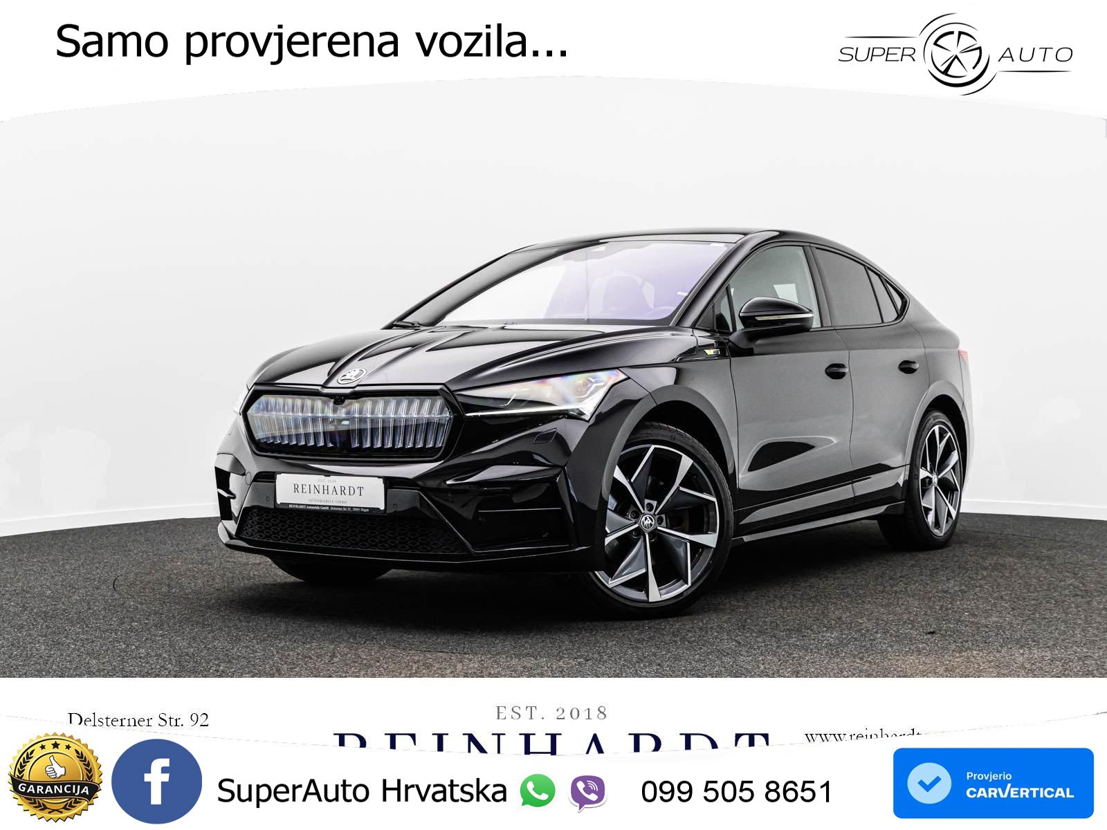 Škoda Enyaq Coupe iV RS 82 kWh (299 KS) AWD Suite LED+GR SJED+ACC