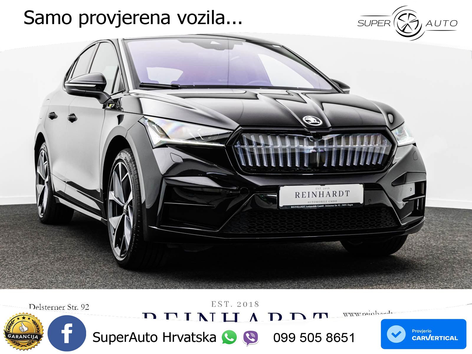 Škoda Enyaq Coupe iV RS 82 kWh (299 KS) AWD Suite LED+GR SJED+ACC