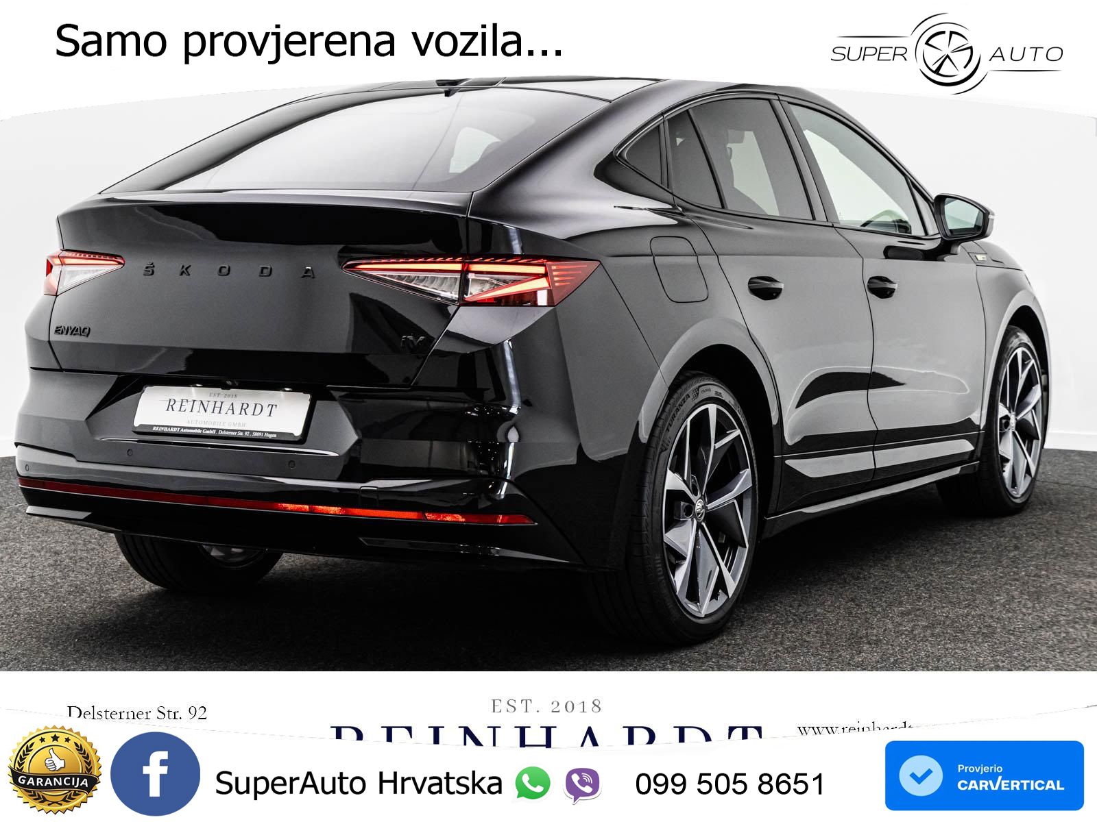 Škoda Enyaq Coupe iV RS 82 kWh (299 KS) AWD Suite LED+GR SJED+ACC