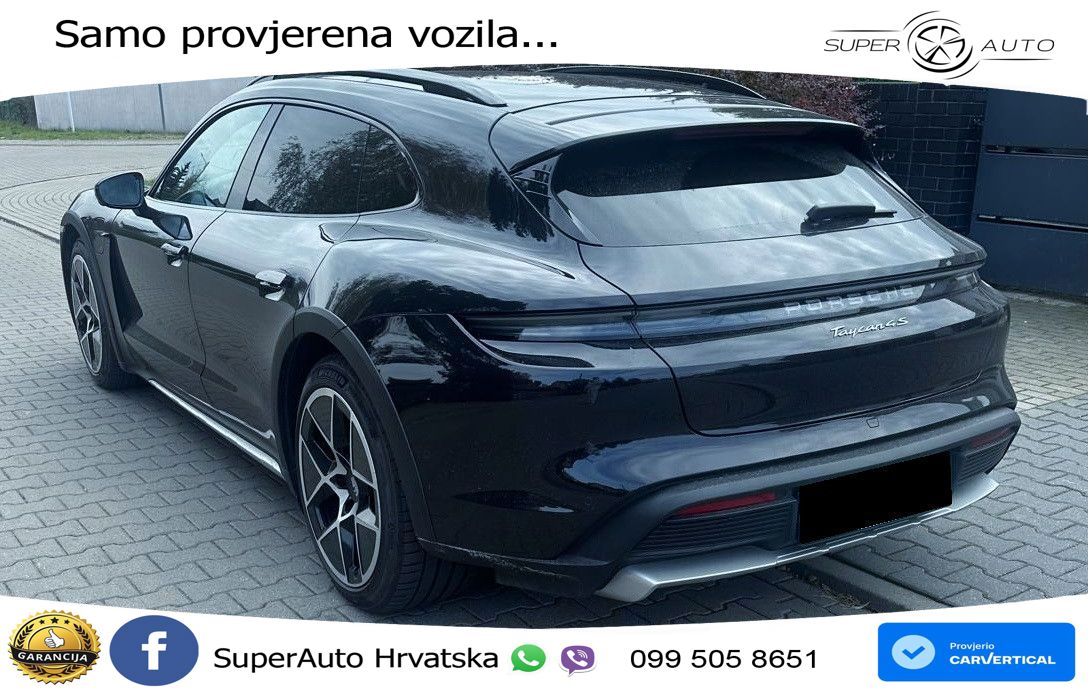 Porsche Taycan Cross Turismo 4S 105 kWh (598 KS)