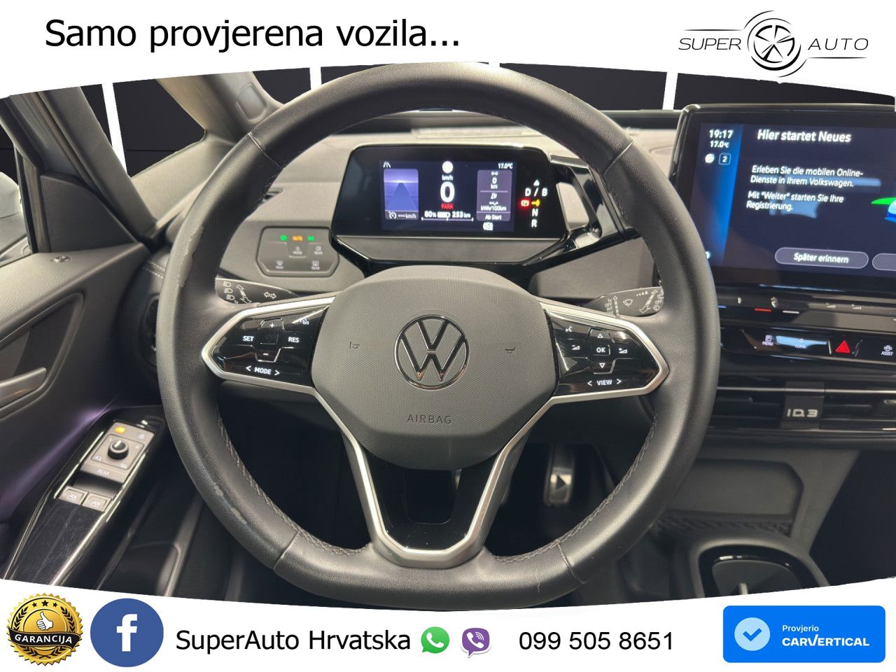 Volkswagen ID.3 Pro 62 kWh (204 KS)