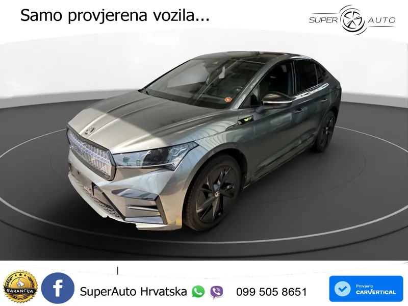 Škoda Enyaq Coupe iV RS 82 kWh (299 KS) AWD Lounge LED+GR SJED+ACC