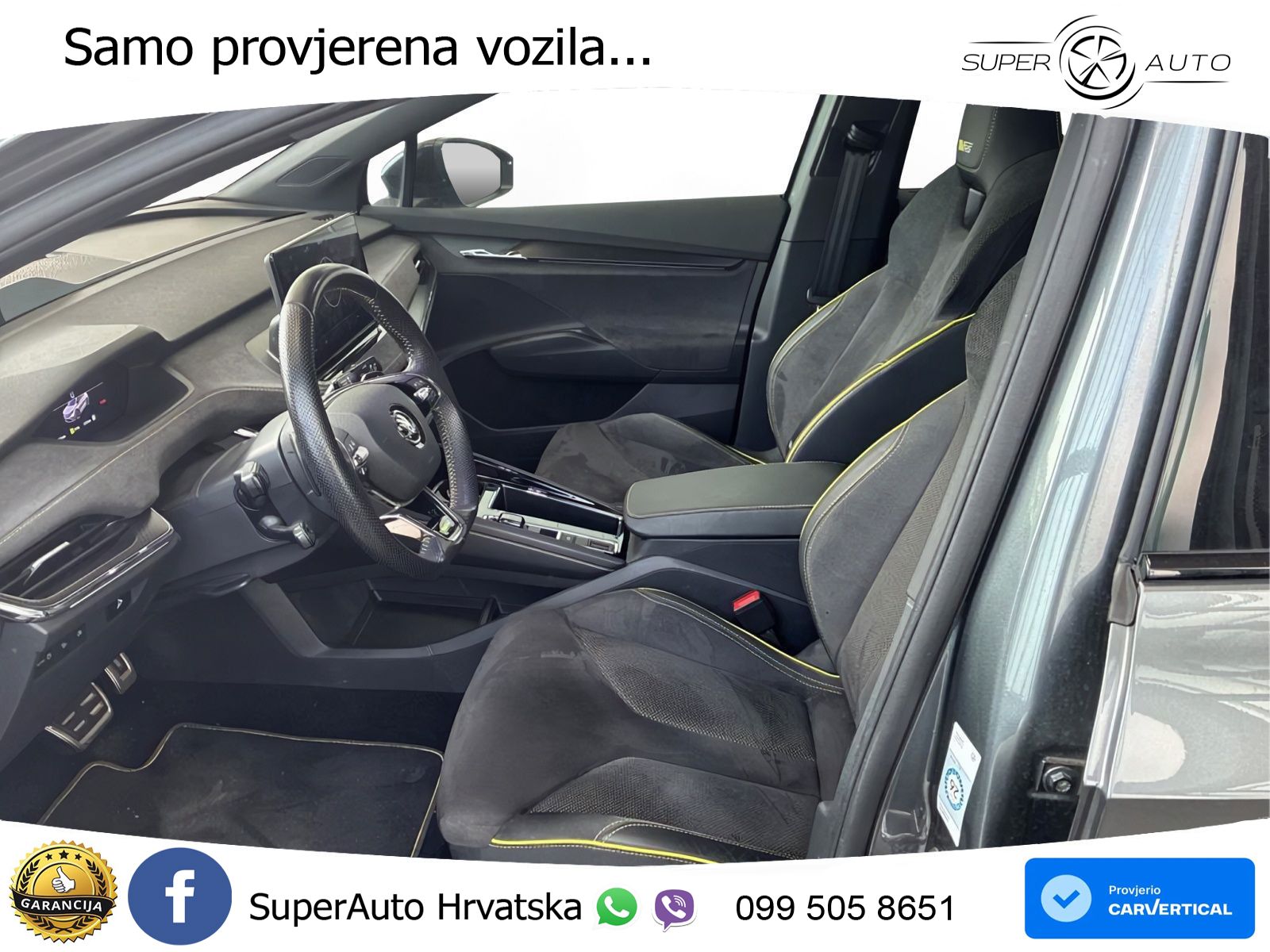 Škoda Enyaq Coupe iV RS 82 kWh (299 KS) AWD Lounge LED+GR SJED+ACC