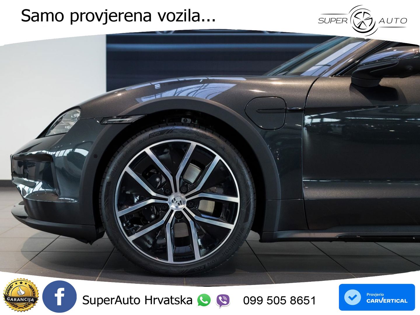 Porsche Taycan Cross Turismo 4S 105 kWh (598 KS)