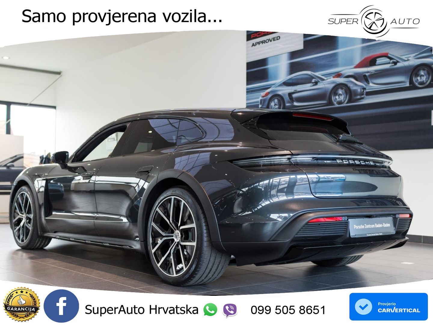 Porsche Taycan Cross Turismo 4S 105 kWh (598 KS)