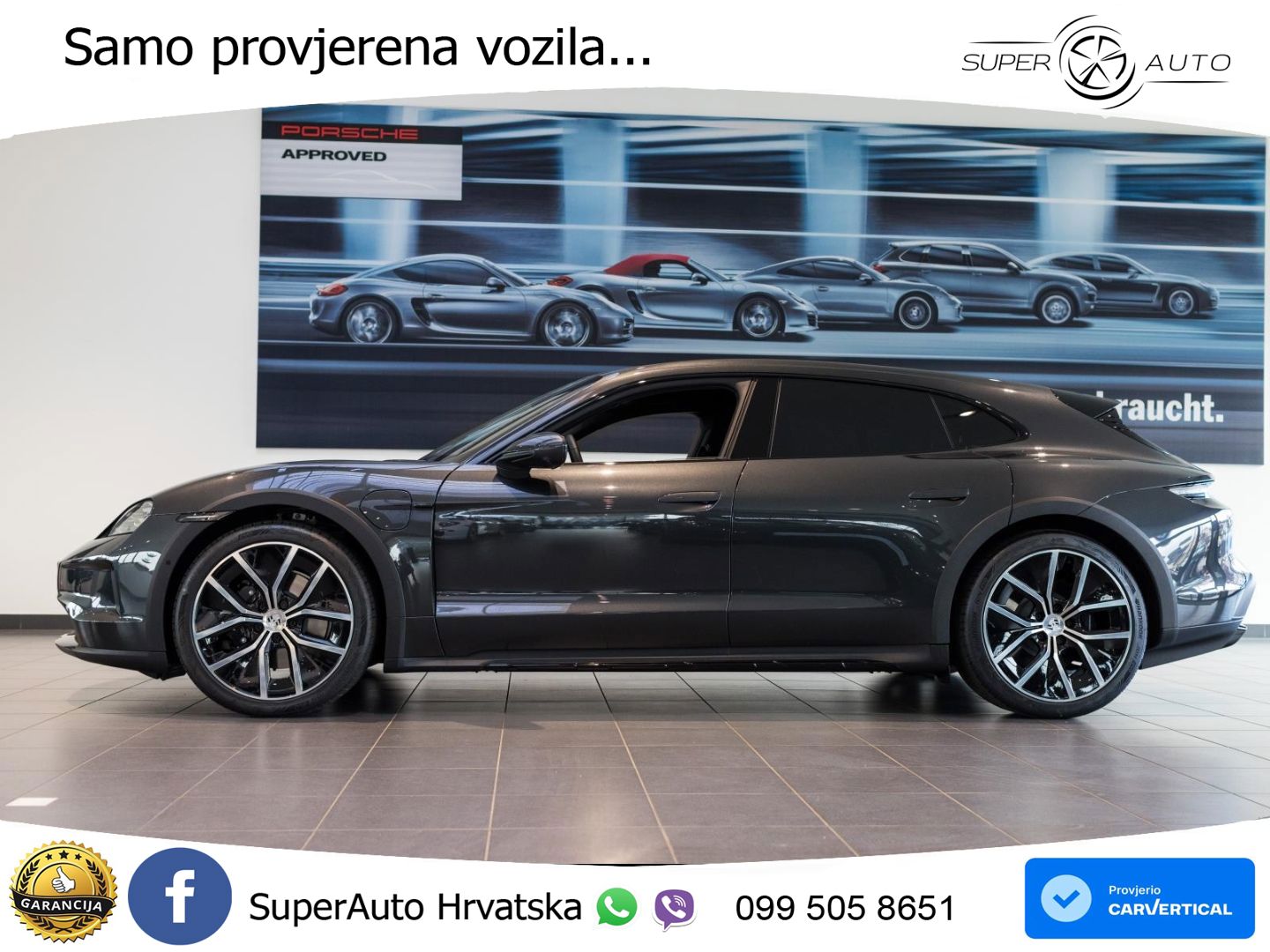 Porsche Taycan Cross Turismo 4S 105 kWh (598 KS)
