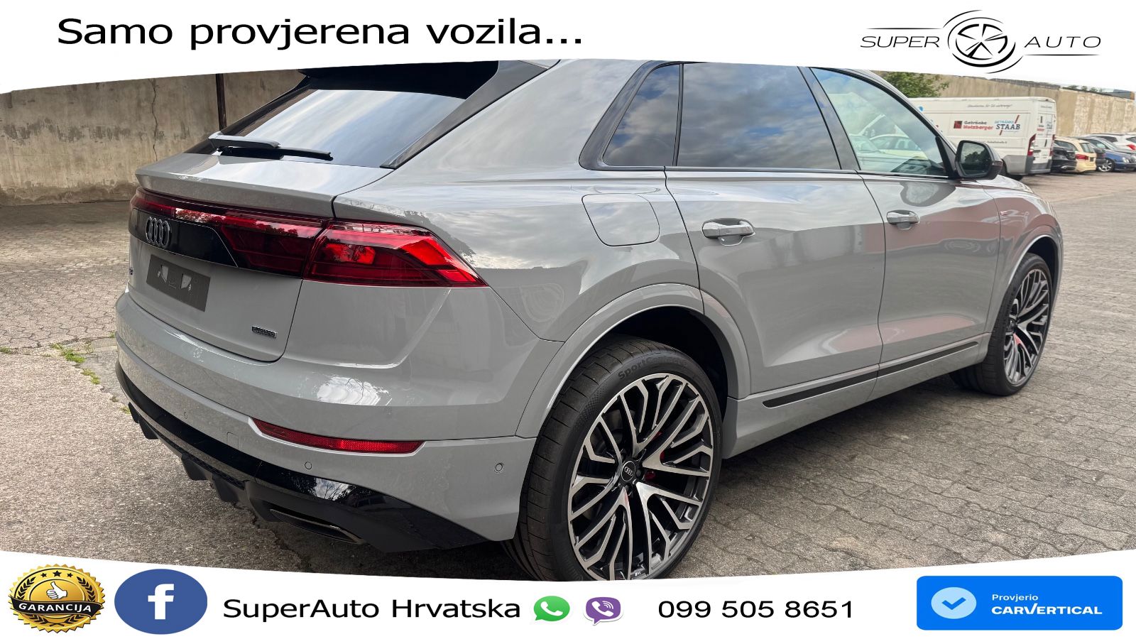 Audi Q8 50 TDI V6 (286 KS) quattro Tiptronic LED+GR SJED+ACC