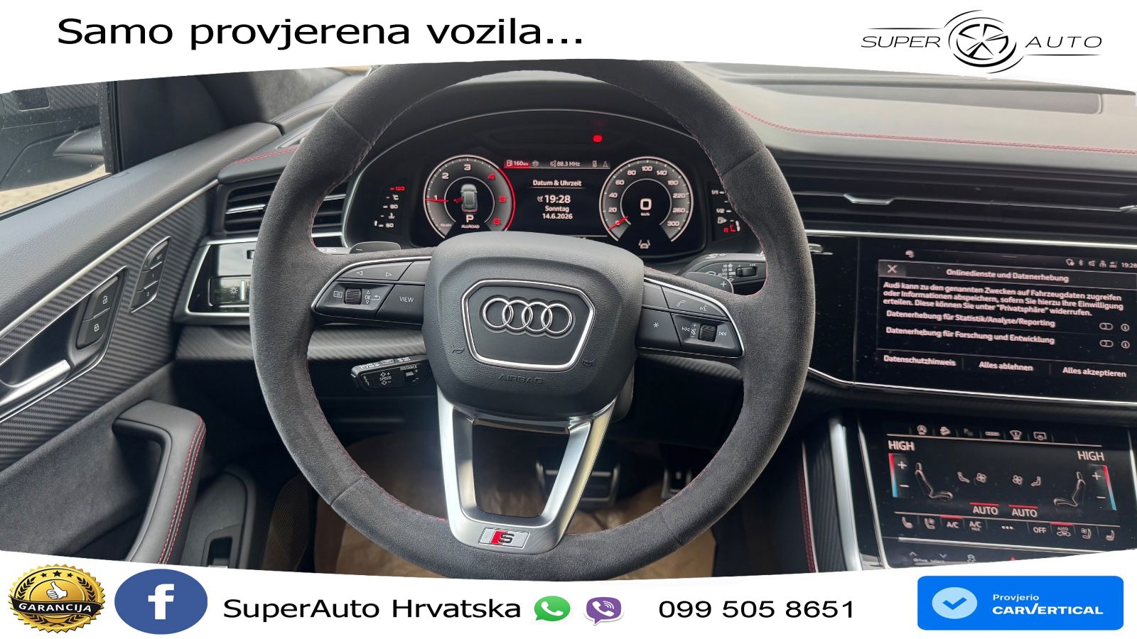 Audi Q8 50 TDI V6 (286 KS) quattro Tiptronic LED+GR SJED+ACC
