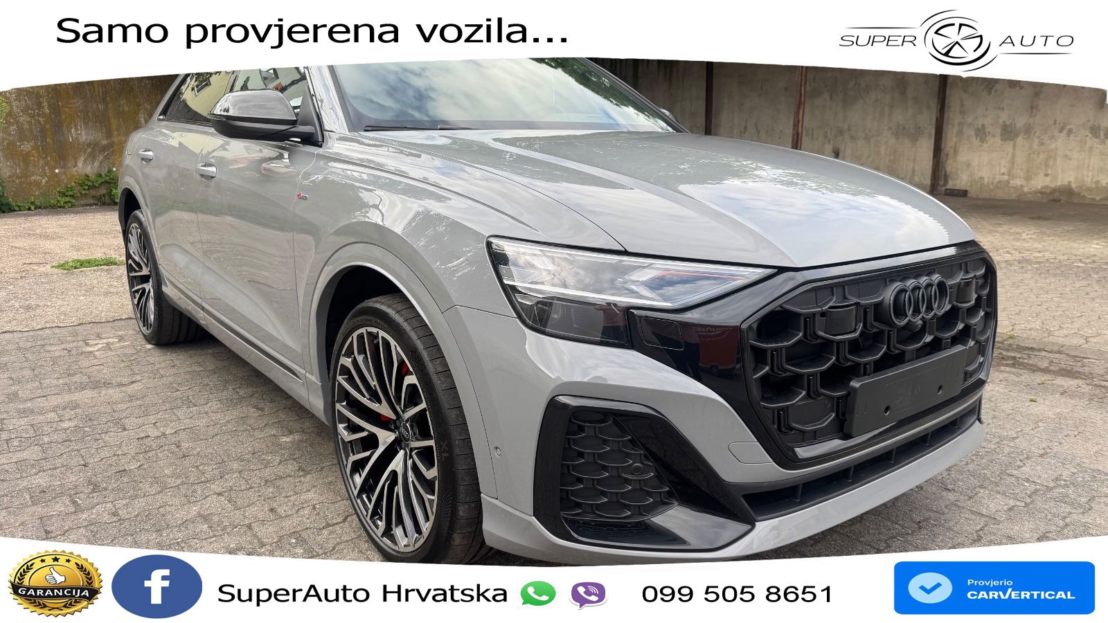 Audi Q8 50 TDI V6 (286 KS) quattro Tiptronic LED+GR SJED+ACC
