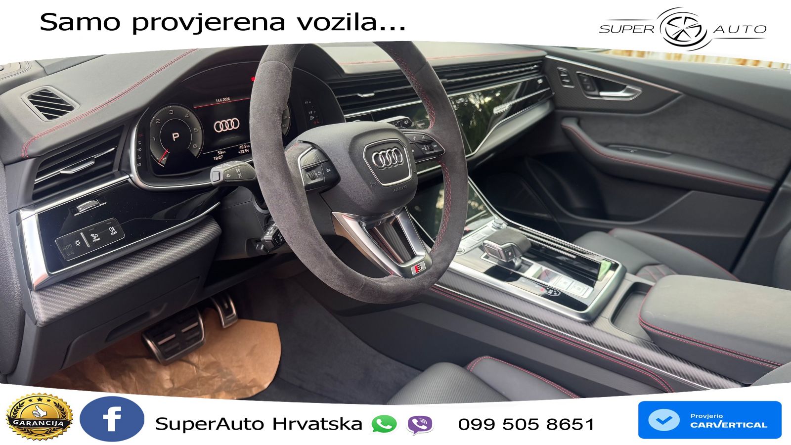 Audi Q8 50 TDI V6 (286 KS) quattro Tiptronic LED+GR SJED+ACC