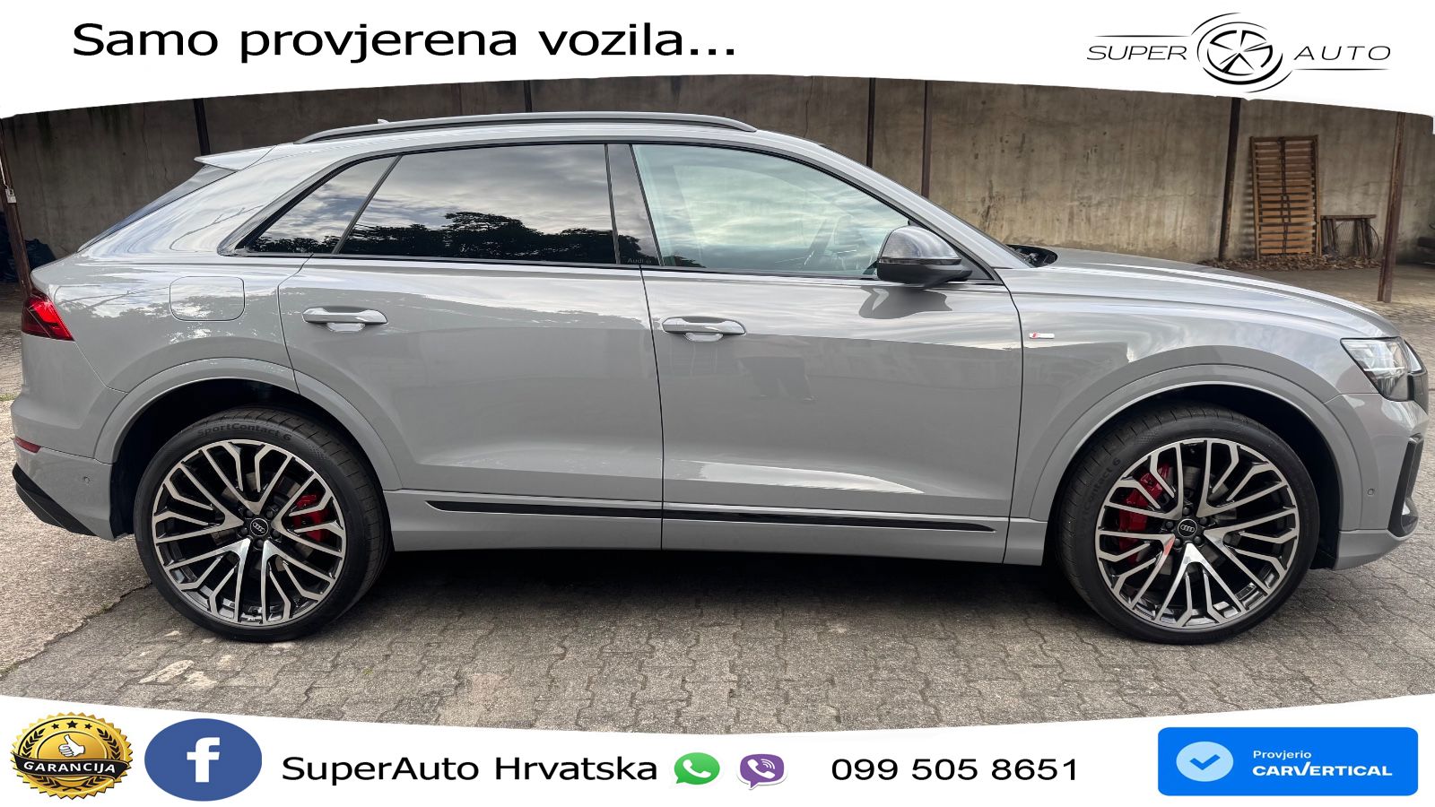 Audi Q8 50 TDI V6 (286 KS) quattro Tiptronic LED+GR SJED+ACC