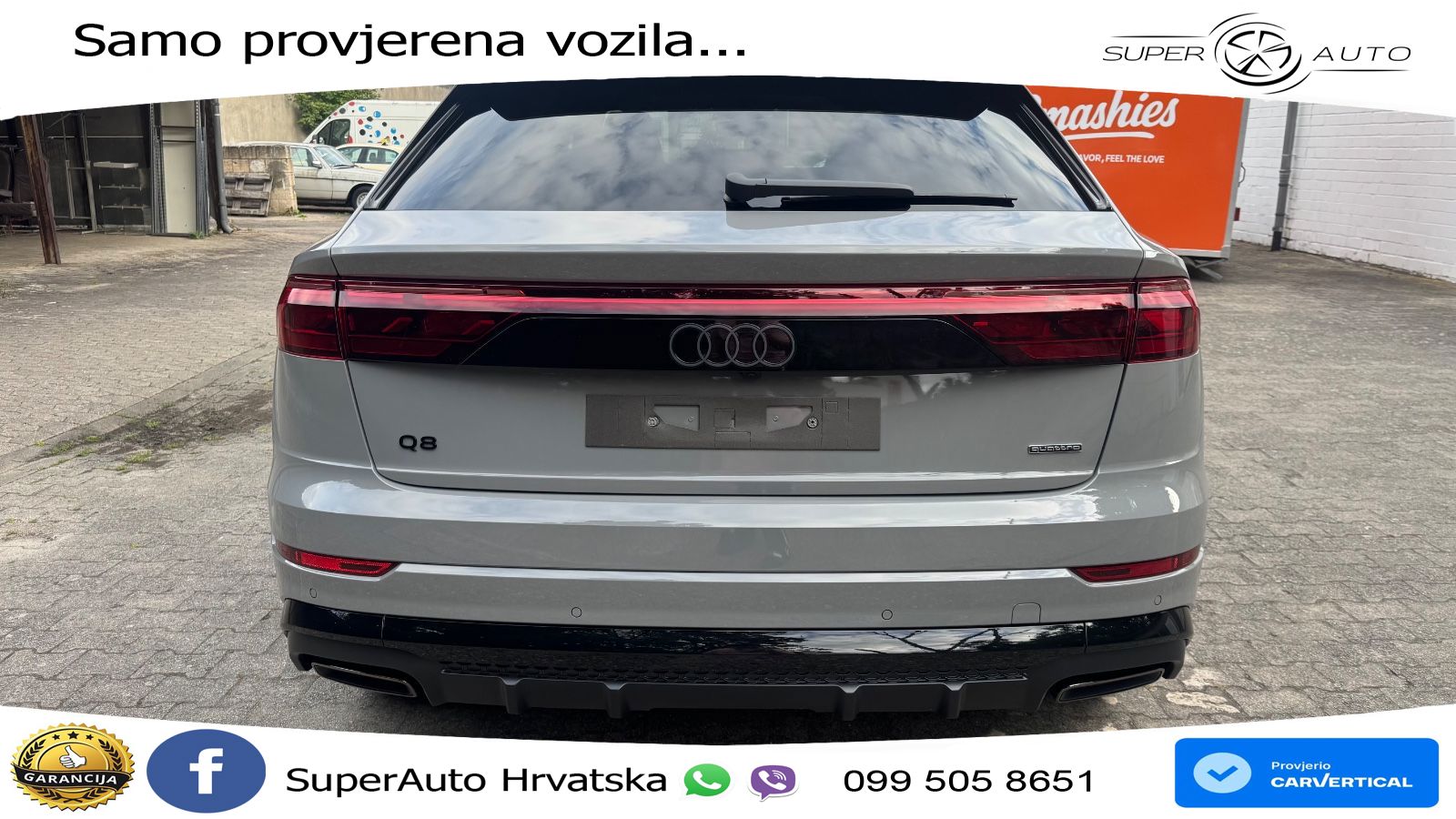 Audi Q8 50 TDI V6 (286 KS) quattro Tiptronic LED+GR SJED+ACC
