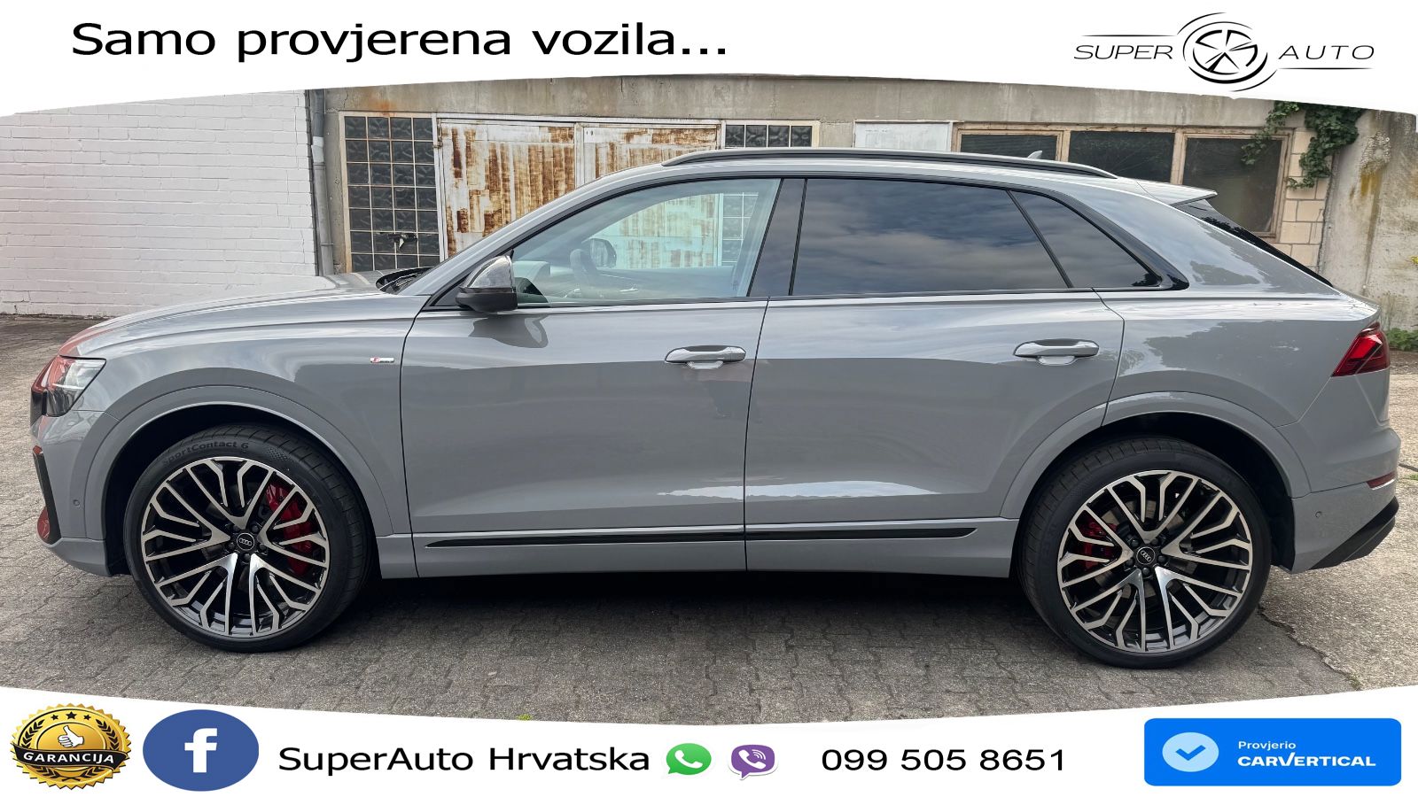 Audi Q8 50 TDI V6 (286 KS) quattro Tiptronic LED+GR SJED+ACC