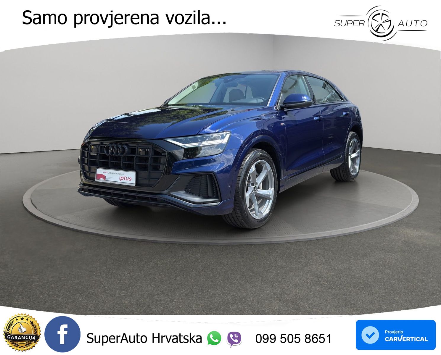 Audi Q8 50 TDI V6 (286 KS) quattro Tiptronic