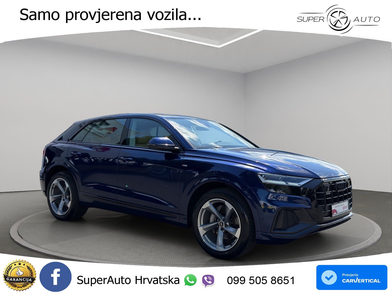 Audi Q8 50 TDI V6 (286 KS) quattro Tiptronic