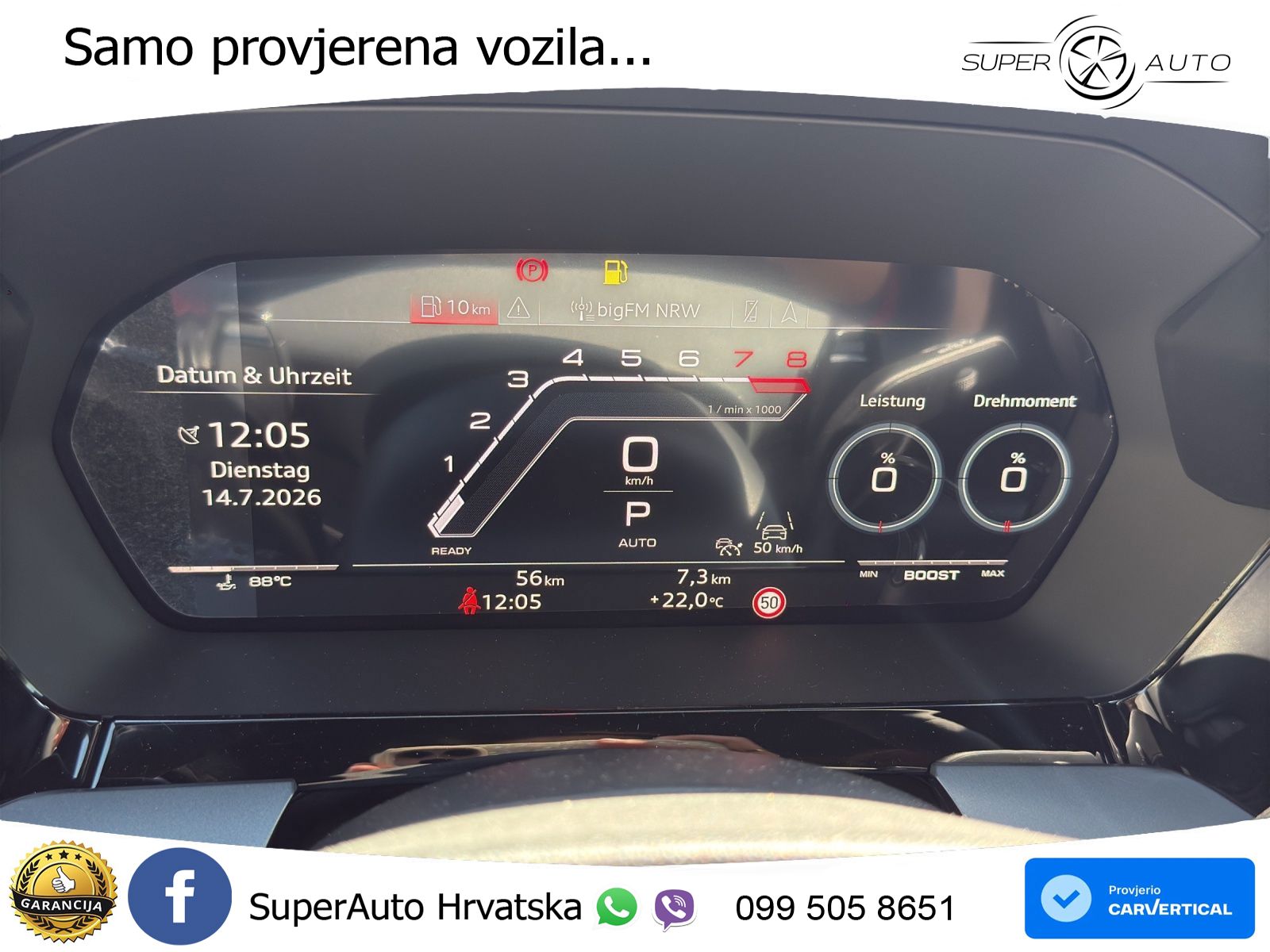 Audi RS3 Sportback 2.5 TFSI (400 KS) quattro S tronic LED+GR SJED+ACC