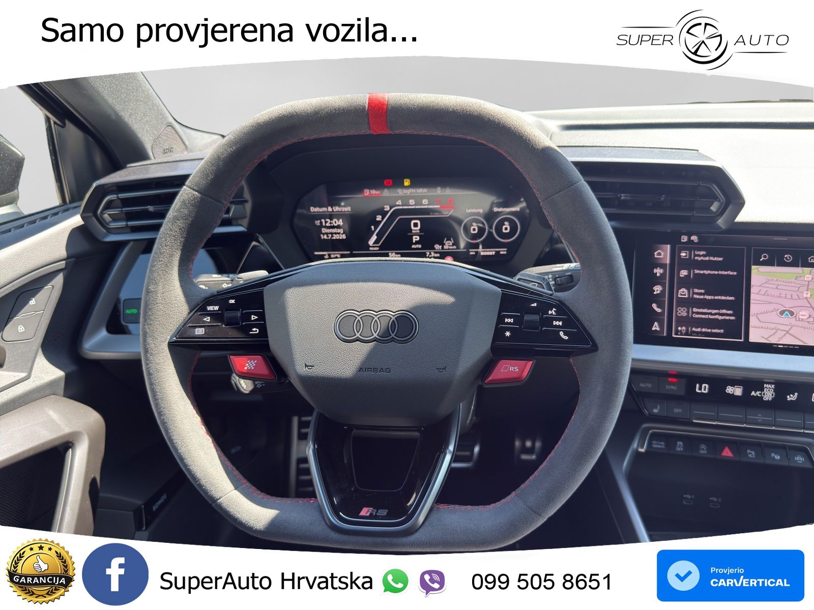 Audi RS3 Sportback 2.5 TFSI (400 KS) quattro S tronic LED+GR SJED+ACC