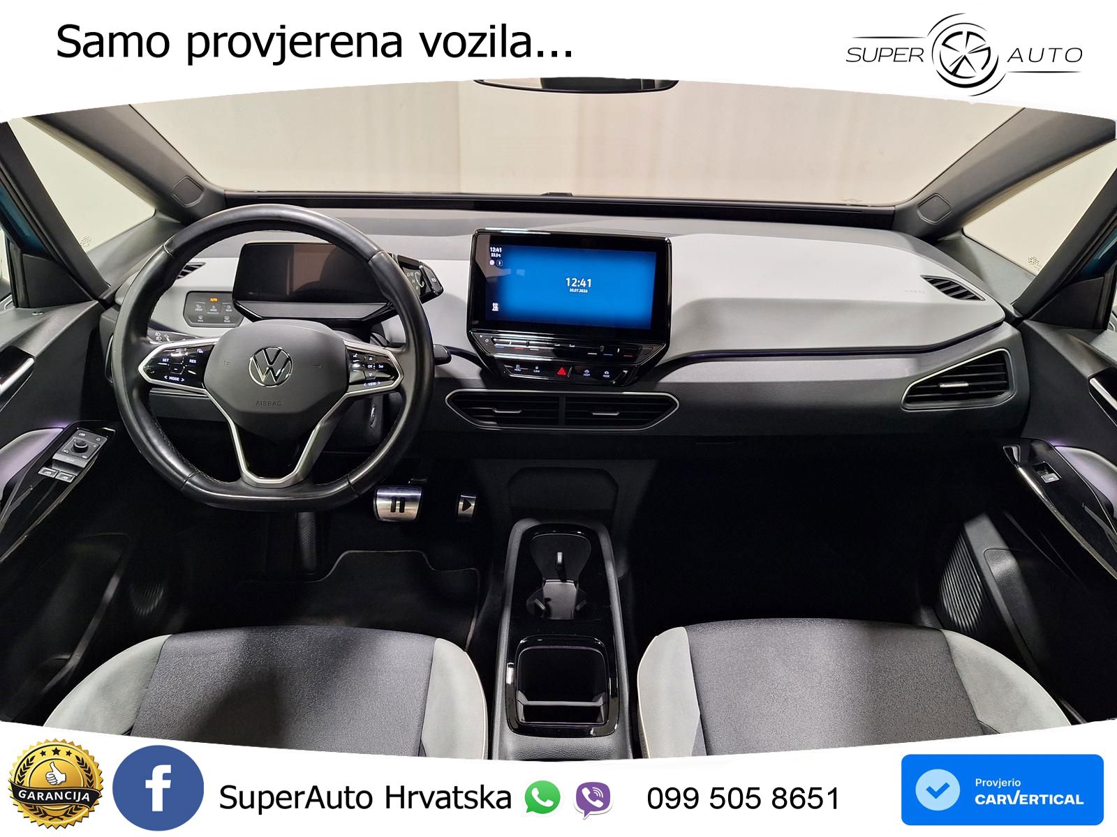 Volkswagen ID.3 Pro Performance 62 kWh (204 KS) LED+GR SJED+ACC