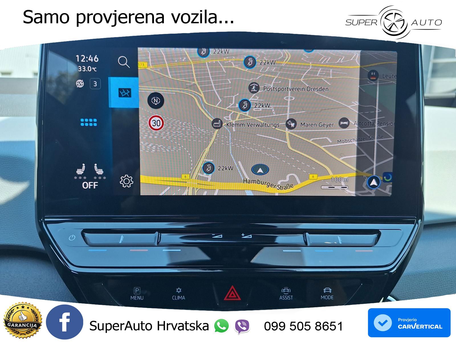 Volkswagen ID.3 Pro Performance 62 kWh (204 KS) LED+GR SJED+ACC