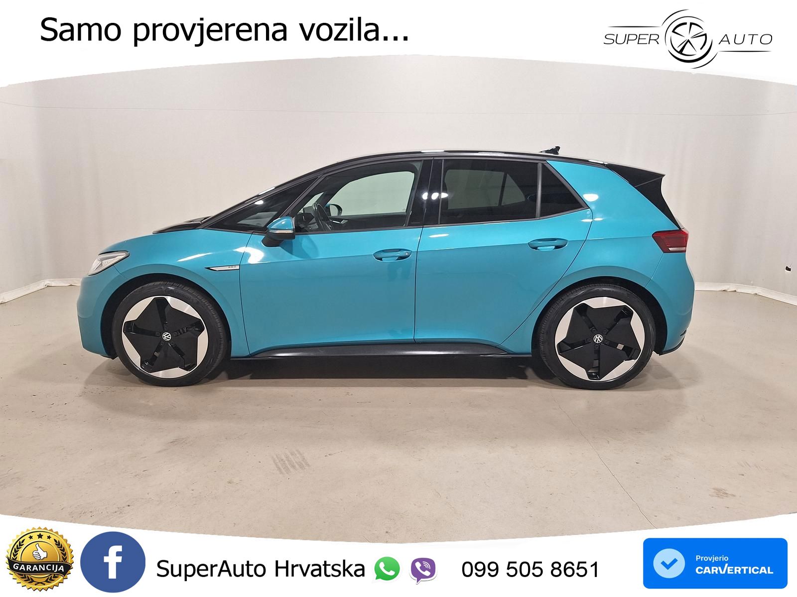 Volkswagen ID.3 Pro Performance 62 kWh (204 KS) LED+GR SJED+ACC